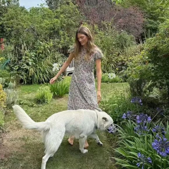 Doen Rhodia floral-print organic cotton-voile midi dress - Picture 12 of 16